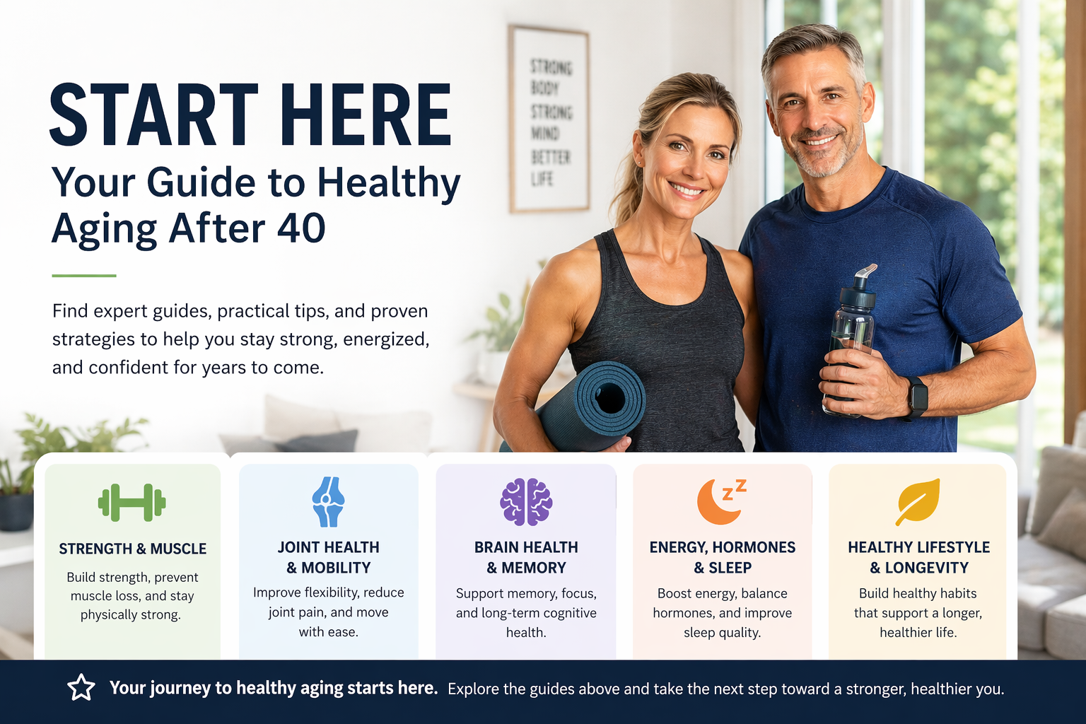 healthy aging after 40